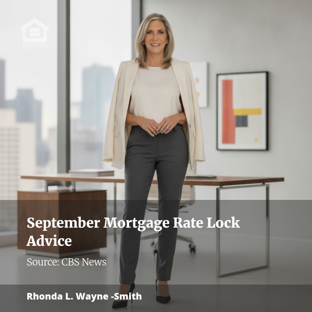 Why a mortgage rate lock makes sense this September