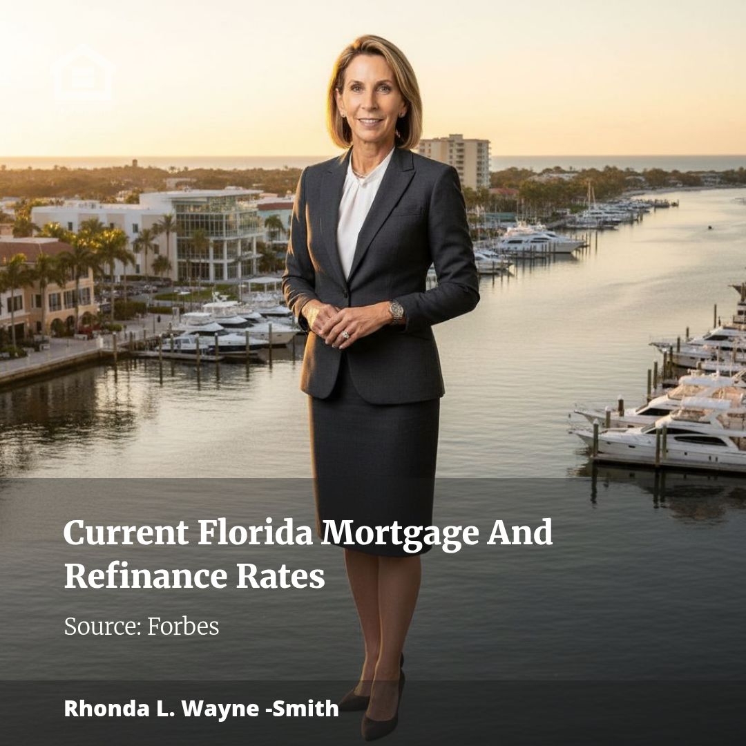 Current Florida Mortgage And Refinance Rates